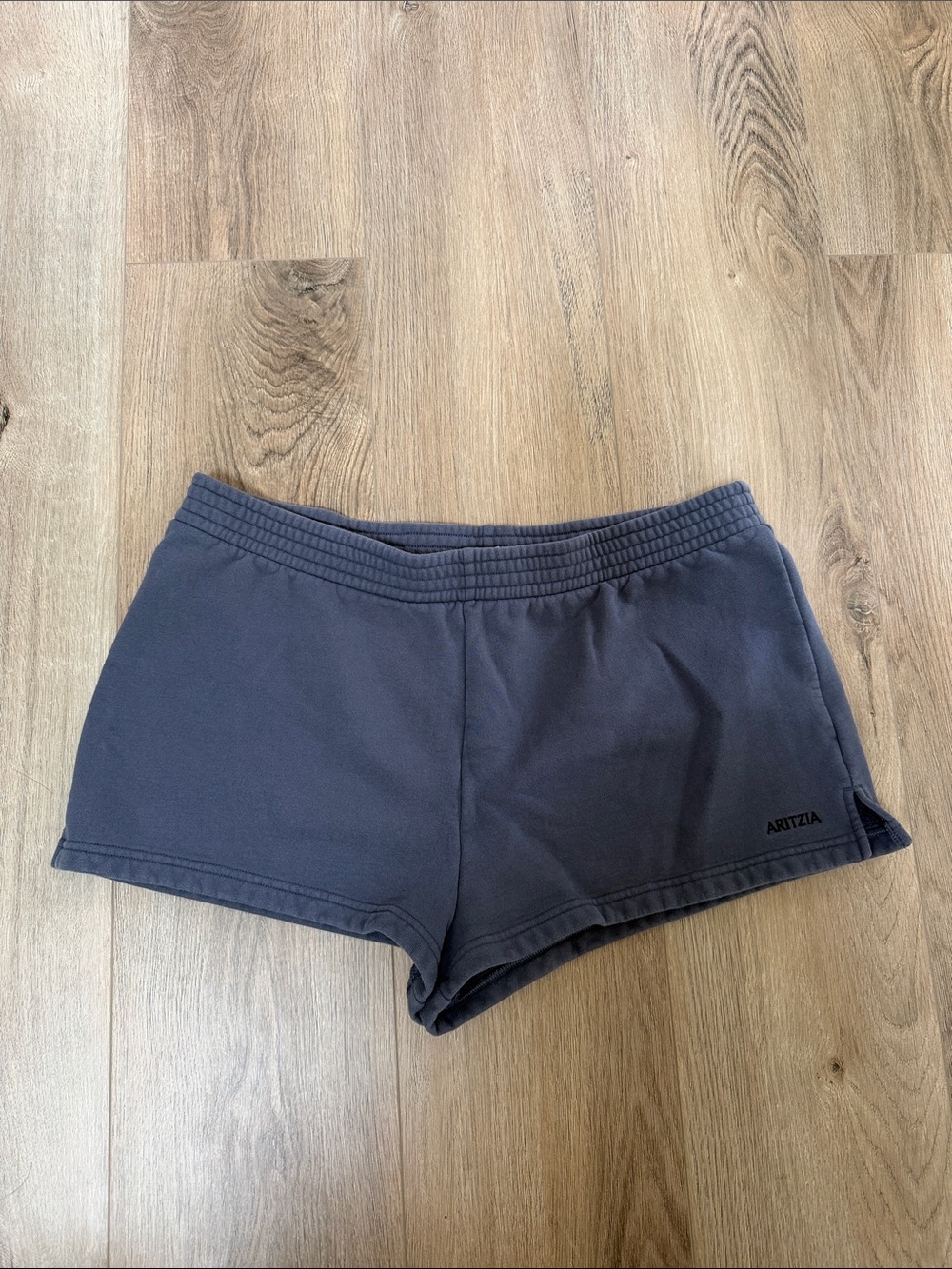 Aritzia Dark Blue Gray Athletic Lounge Shorts